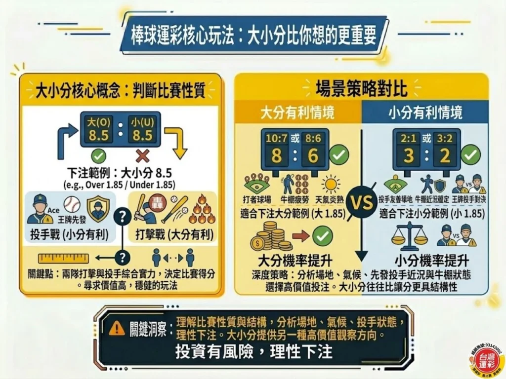 棒球運彩投注 WBC經典賽 經典賽運彩 台灣運彩 棒球運彩 棒球運彩讓分