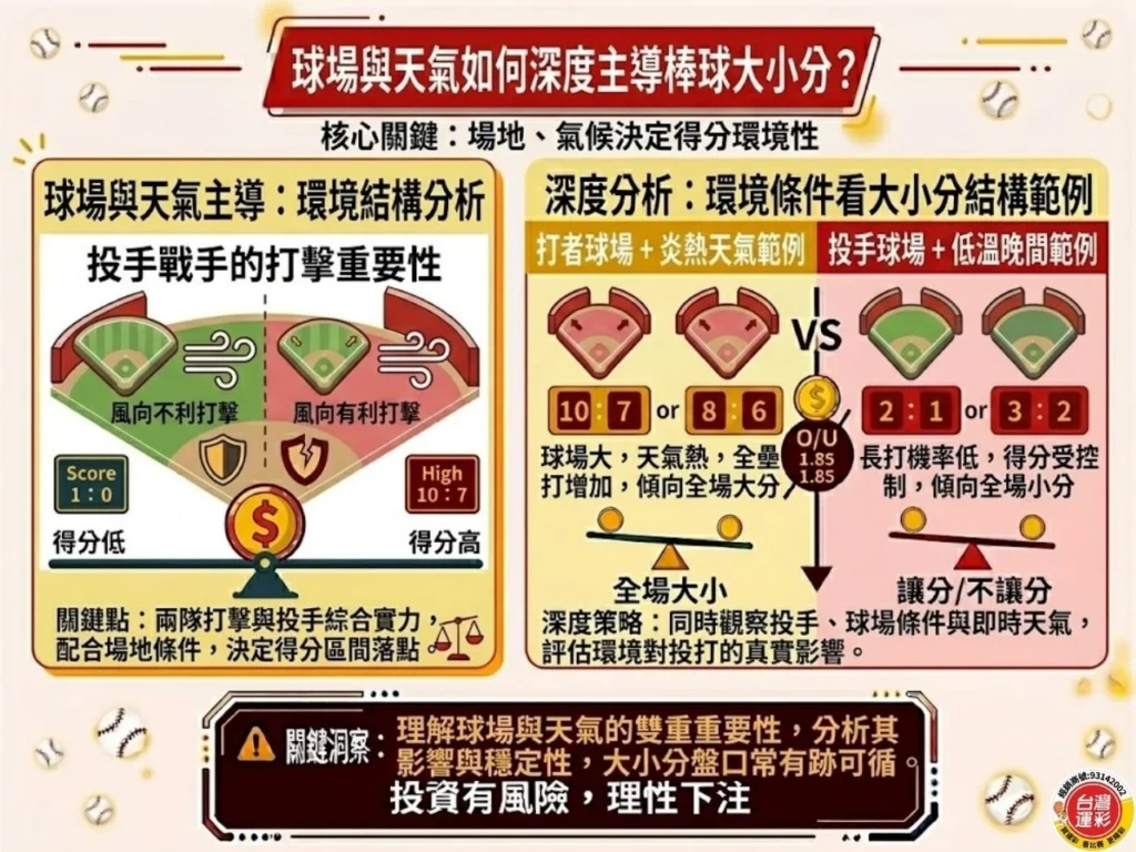 棒球大小分 棒球運彩大小分 棒球運彩投注 棒球運彩分析 棒球運彩玩法