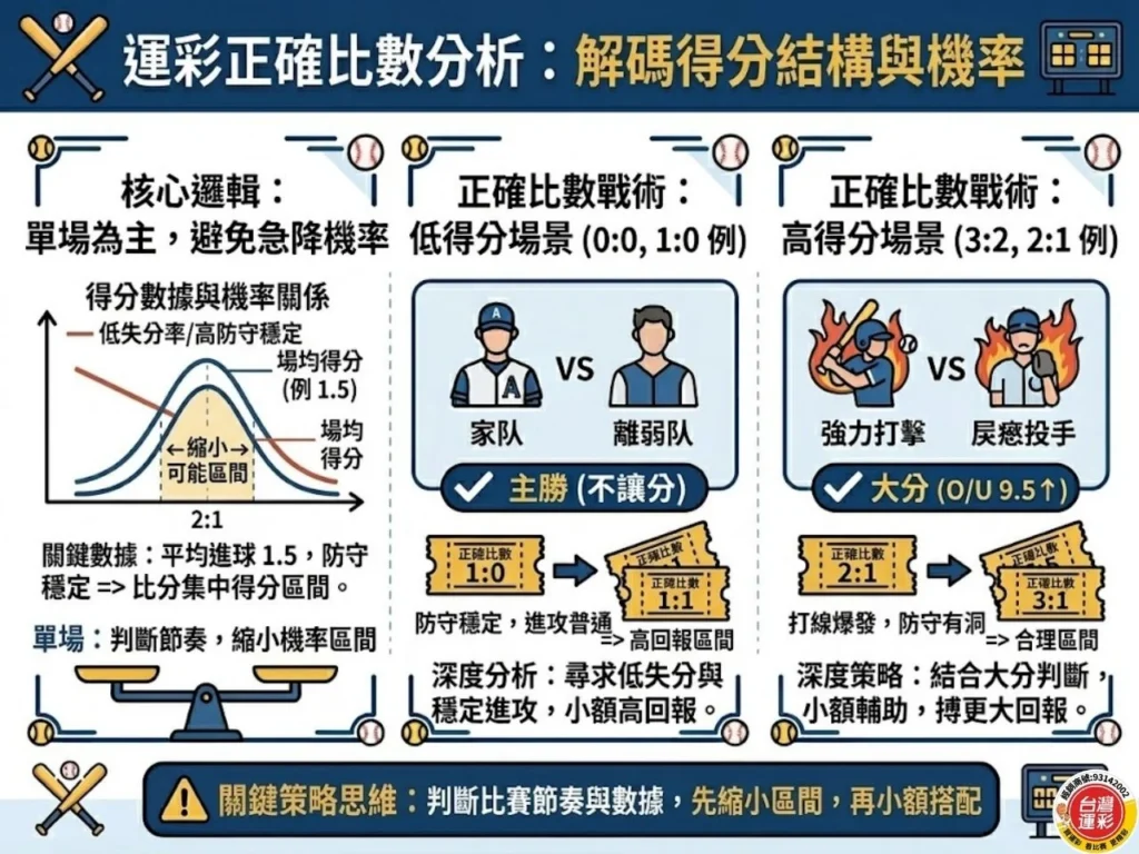 運彩正確比數 正確比數 正確比數玩法 足球正確比數 棒球正確比數