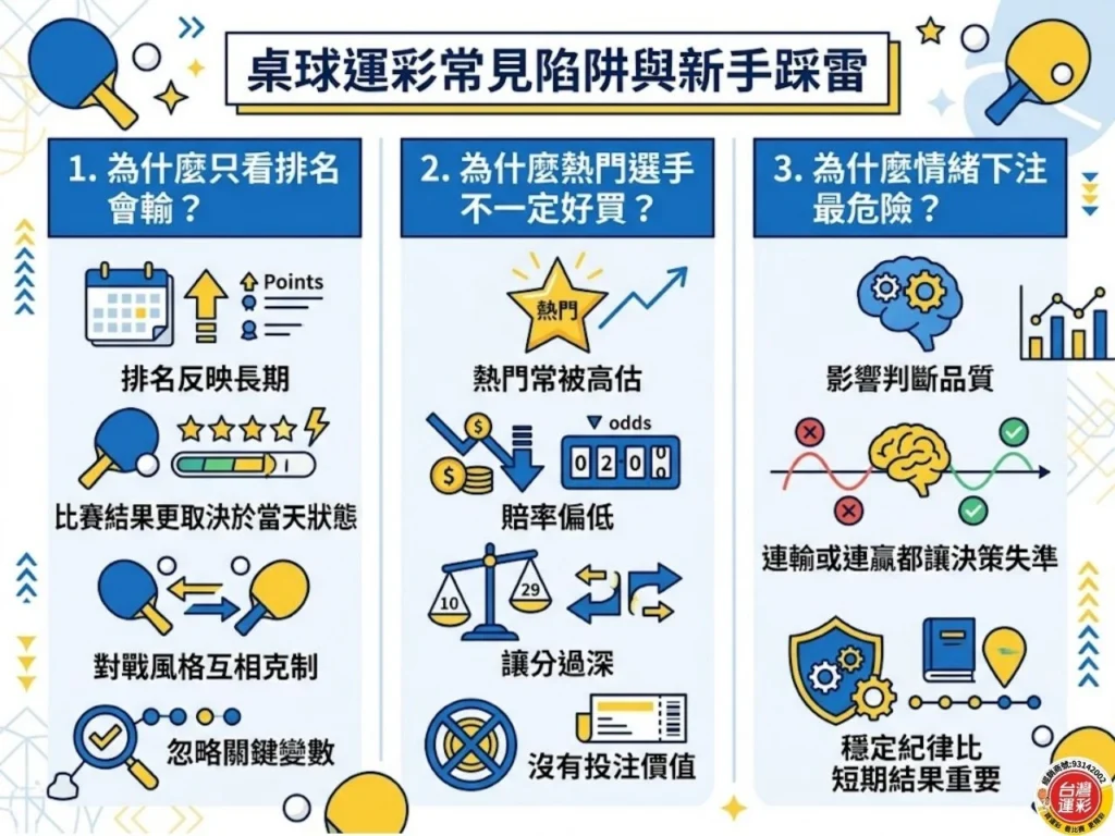 桌球運彩 乒乓球運彩 桌球運彩投注 乒乓球運彩分析 桌球運彩投注技巧