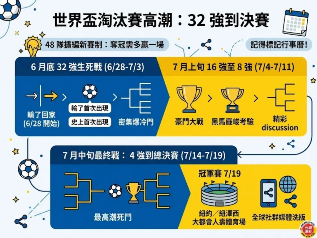 2026 世界盃賽程