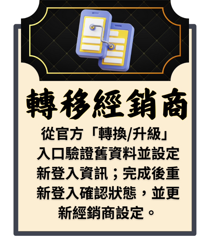 台灣運彩變更經銷商教學圖－滿億運彩93142002